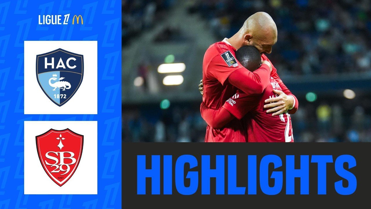 Le Havre 1 - 2 Brest — Full Highlights