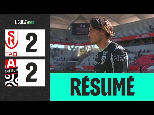 Reims 2 - 2 Guingamp — Full Highlights