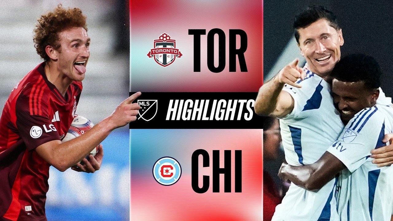 Toronto FC and Chicago Fire share eight-goal thriller