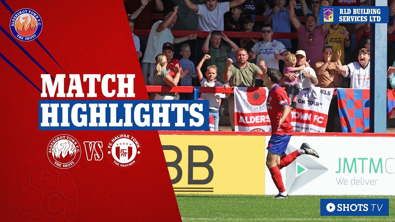 Aldershot 1 - 0 Halifax — Full Highlights