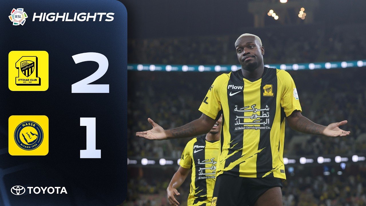 Ilenikhena brace gives Al-Ittihad victory over Al-Nassr