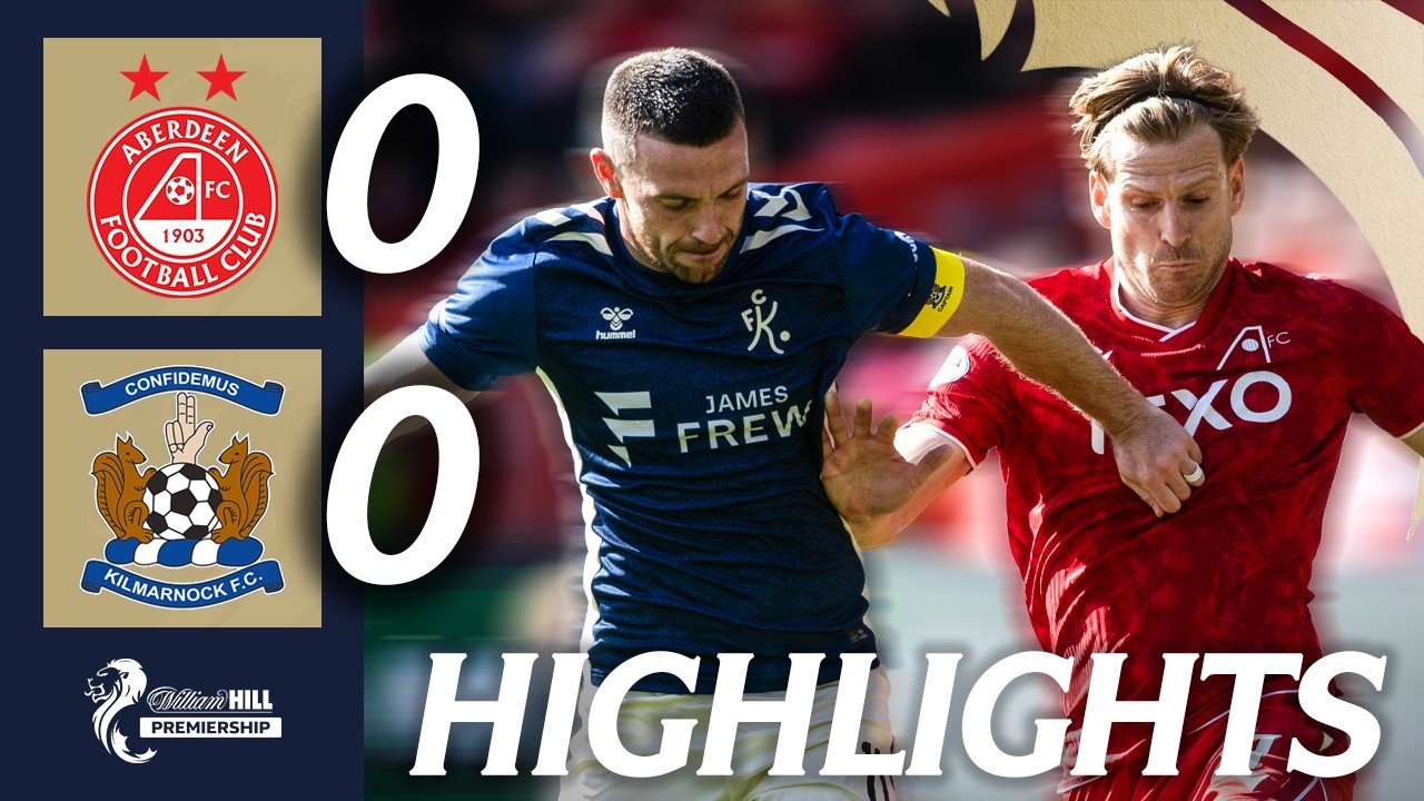 Aberdeen 0 - 0 Kilmarnock — Full Highlights