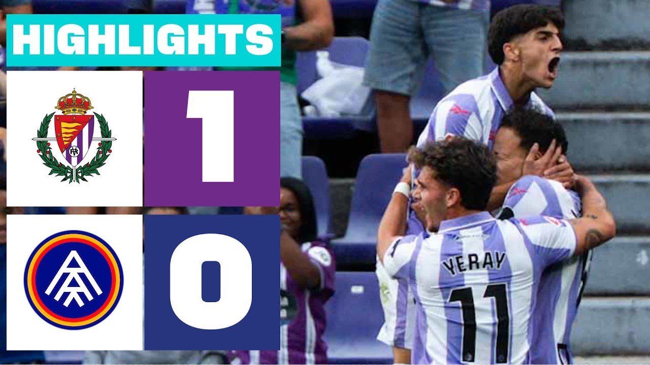 Real Valladolid 1 - 0 FC Andorra — Full Highlights
