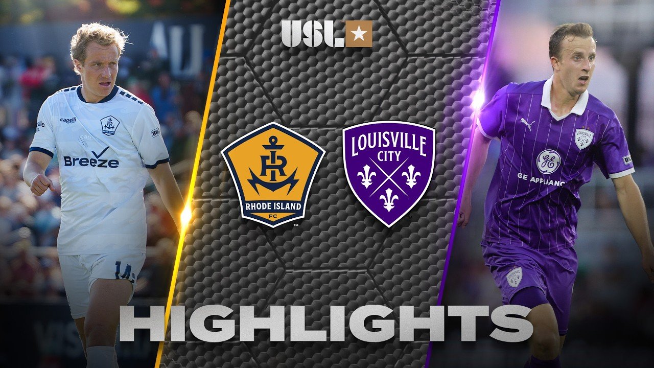 Rhode Island 1 - 1 Louisville City — Full Highlights