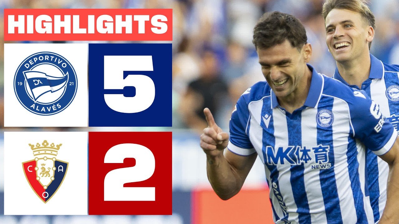 Deportivo Alavés 5-2 Osasuna
