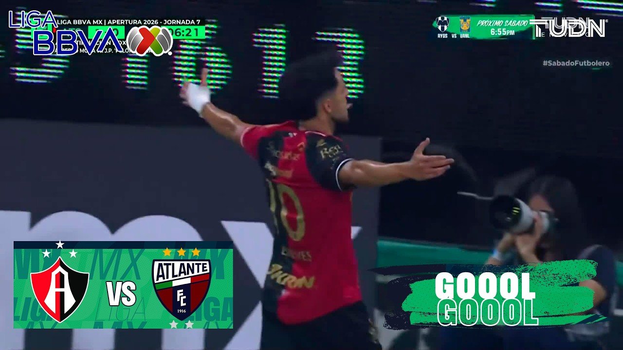 Atlas 1 - 0 Atlante — 7' Luís Esteves