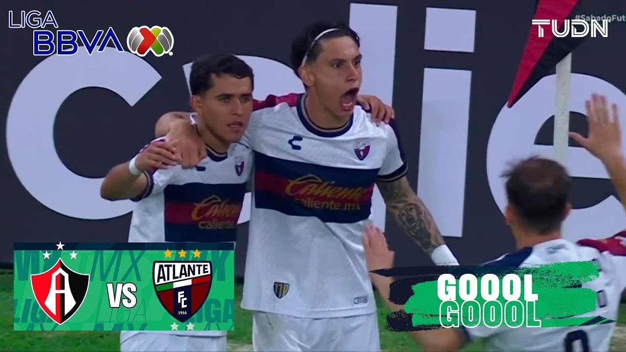 Atlas y Atlante comparten botín en el emocionante partido de gol