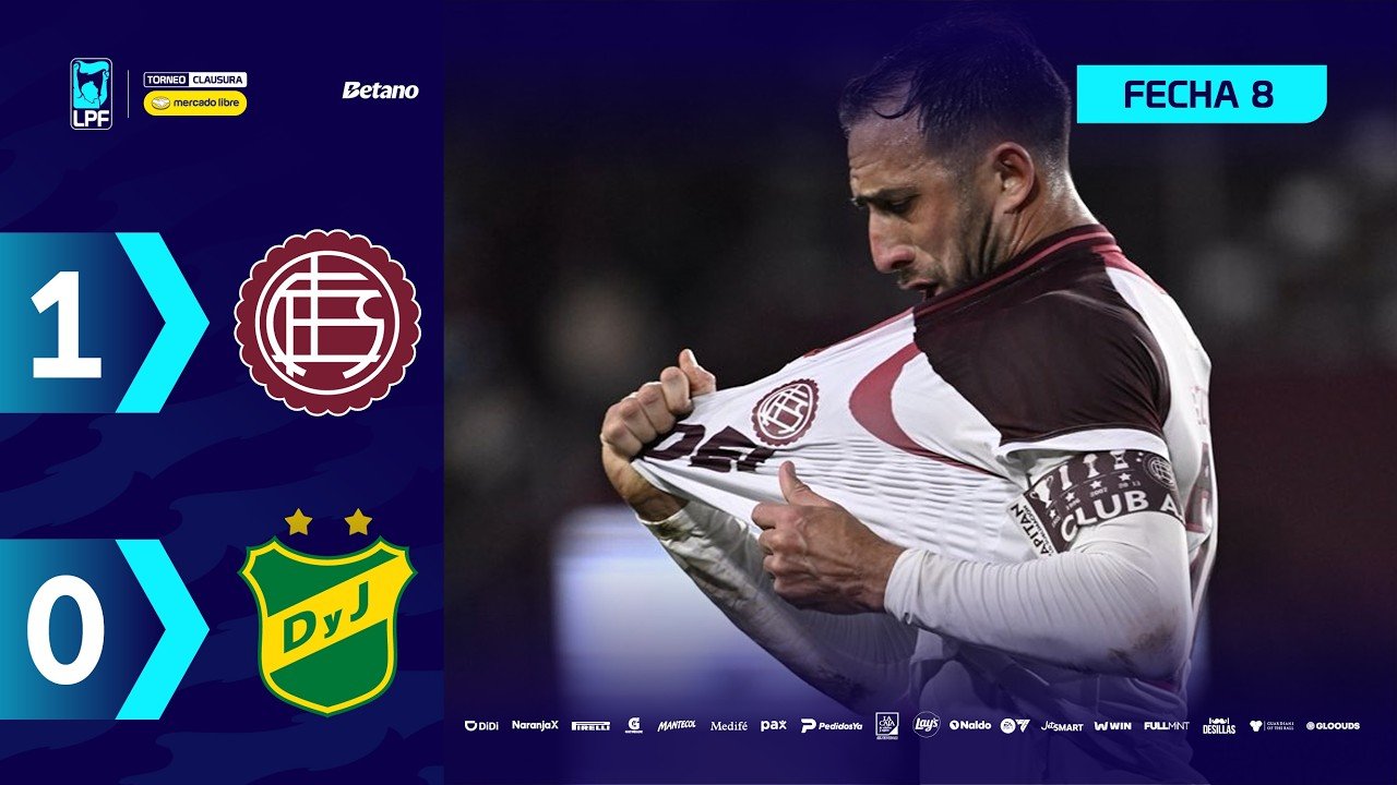 Lanús 1 - 0 Def y Justicia — Full Highlights