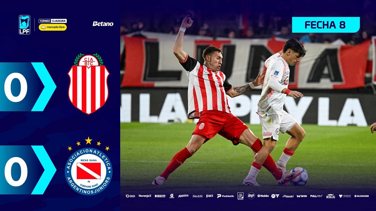 Barracas 0 - 0 Argentinos Jrs. — Full Highlights
