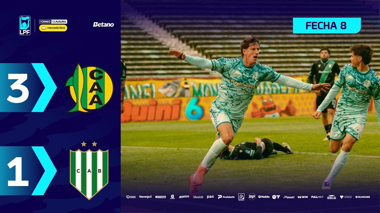 Aldosivi 3 - 1 Banfield — Full Highlights