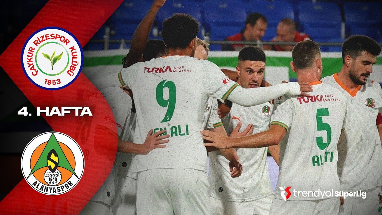 Rizespor 0 - 1 Alanyaspor — Full Highlights