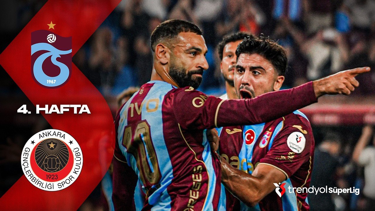 Trabzonspor 5 - 0 Gençlerbirliği — Full Highlights