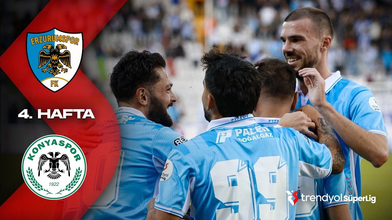 Erzurumspor 1 - 0 Konyaspor — Full Highlights