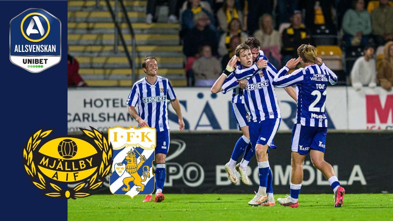 Mjällby 1 - 4 Göteborg — Full Highlights