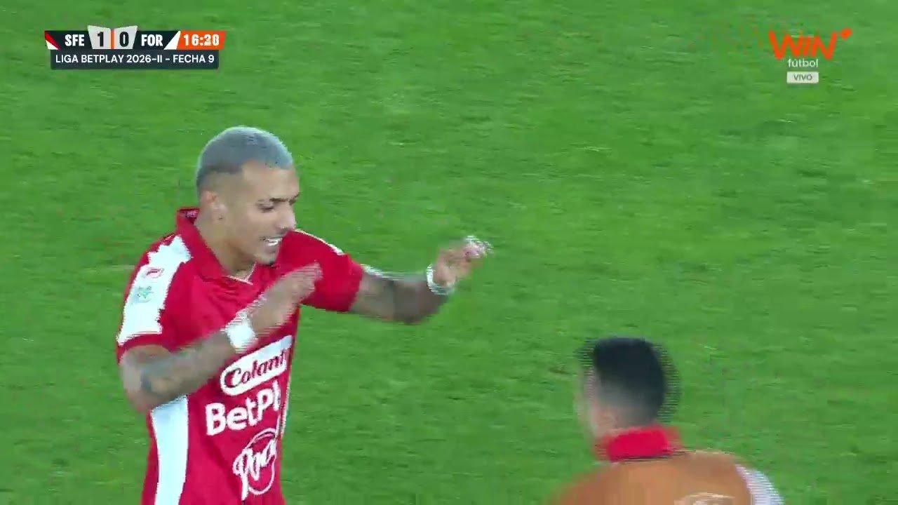 Santa Fe 1 - 0 Fortaleza — 17' Franco Fagúndez