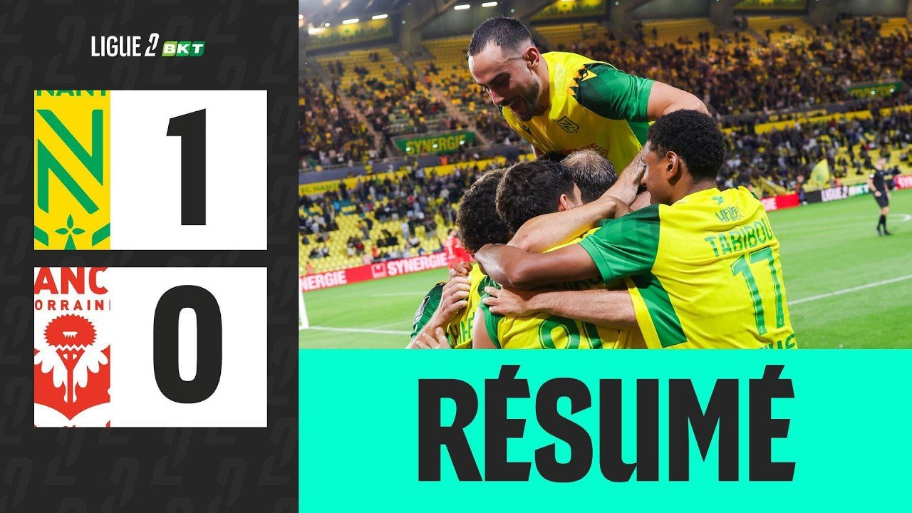 Nantes 1 - 0 Nancy — Full Highlights