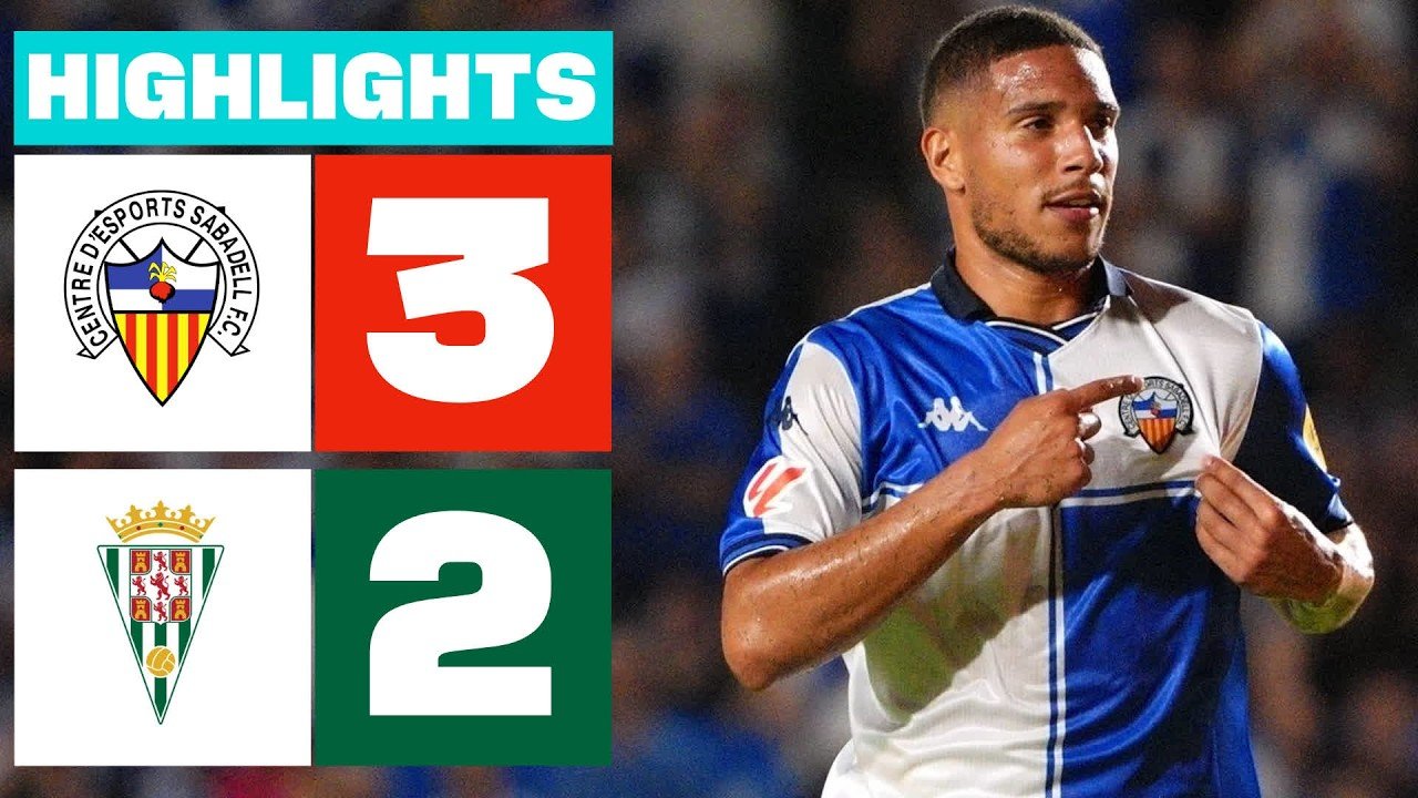 Sabadell 3 - 2 Córdoba — Full Highlights