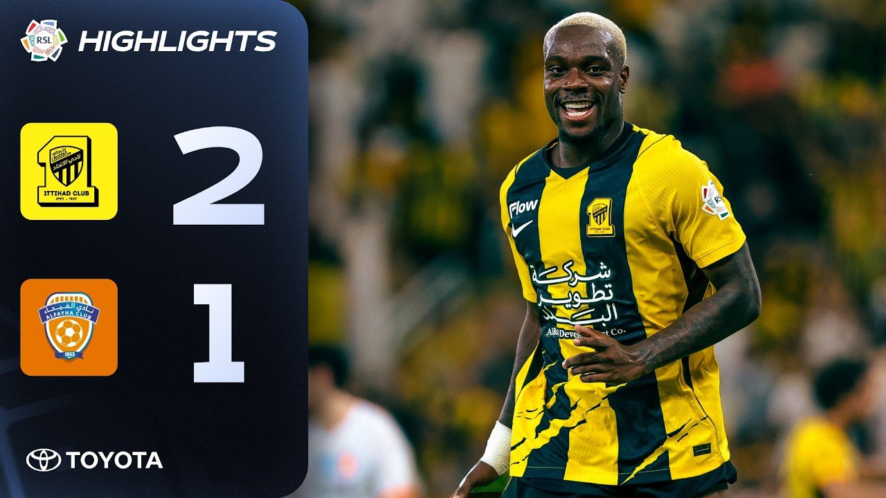 Al-Ittihad 2-1 Al-Fayha