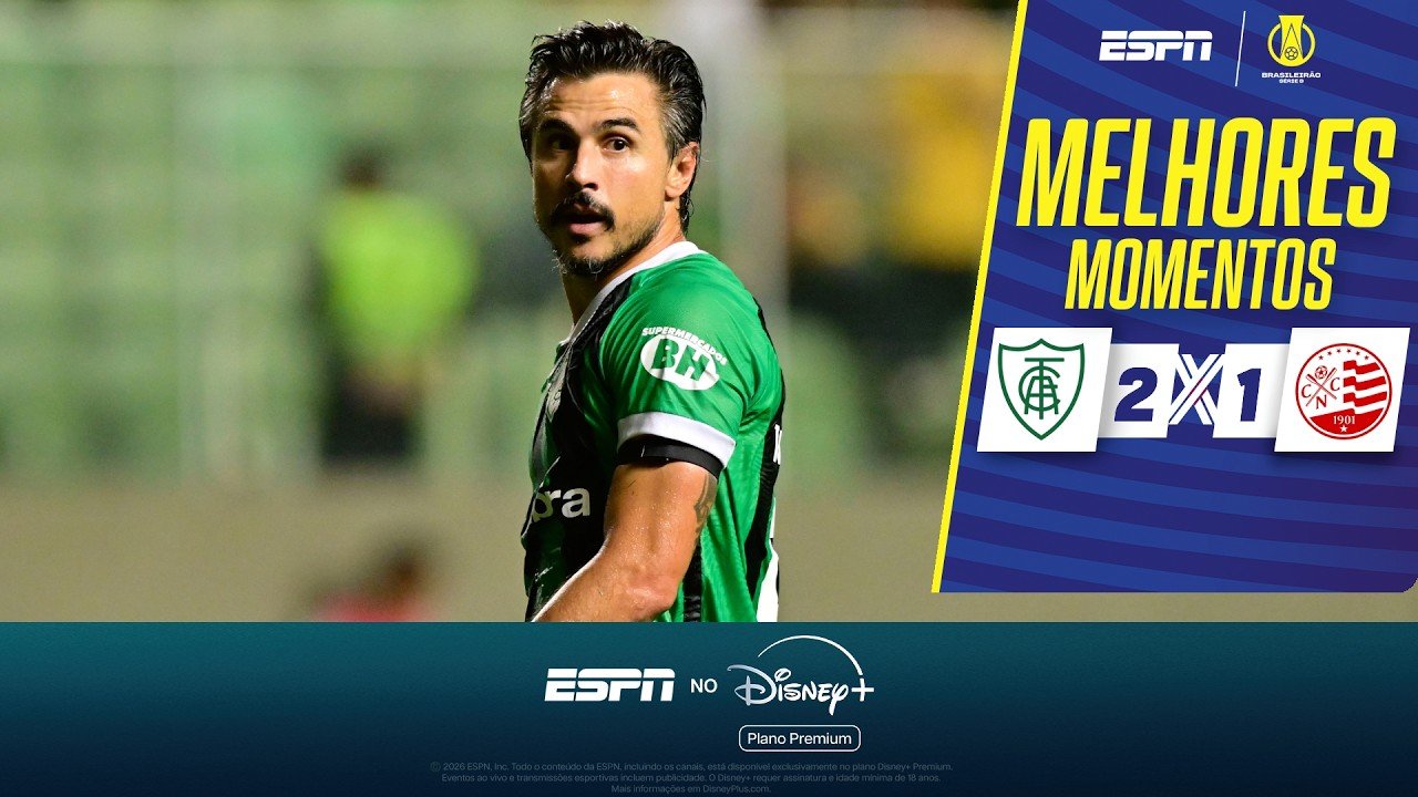 América-MG 2 - 1 Náutico — Full Highlights