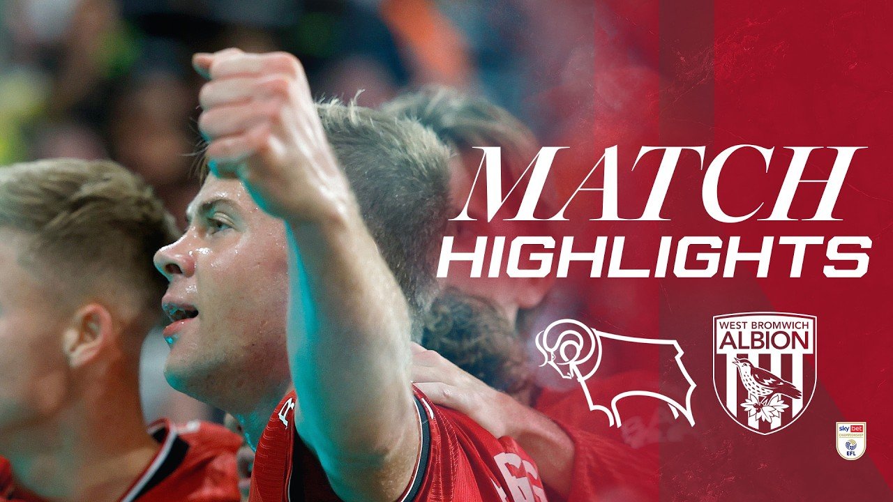 Derby 0 - 1 West Brom — Full Highlights