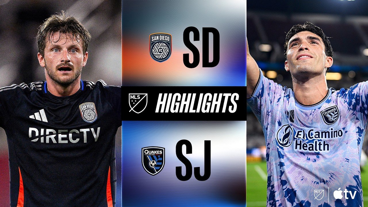 Les San Jose Earthquakes gagnent à l’extérieur à San Diego