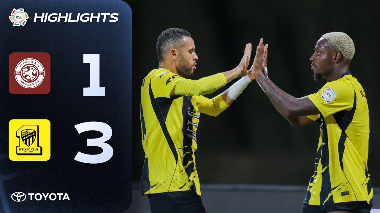 Al Faisaly 1-3 Al-Ittihad
