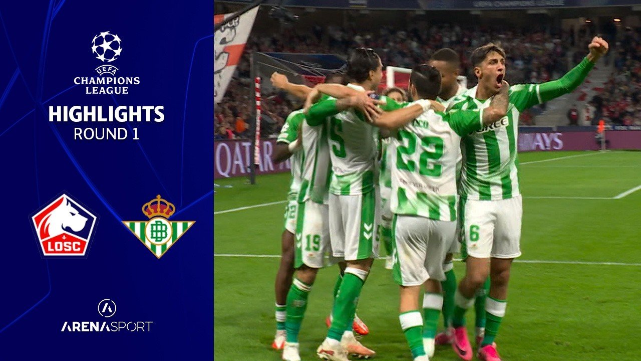 Lille 2 - 3 Real Betis — Full Highlights