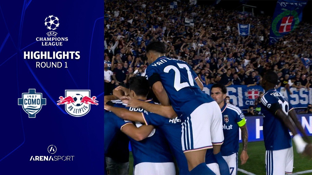 Como 4 - 1 Leipzig — Full Highlights