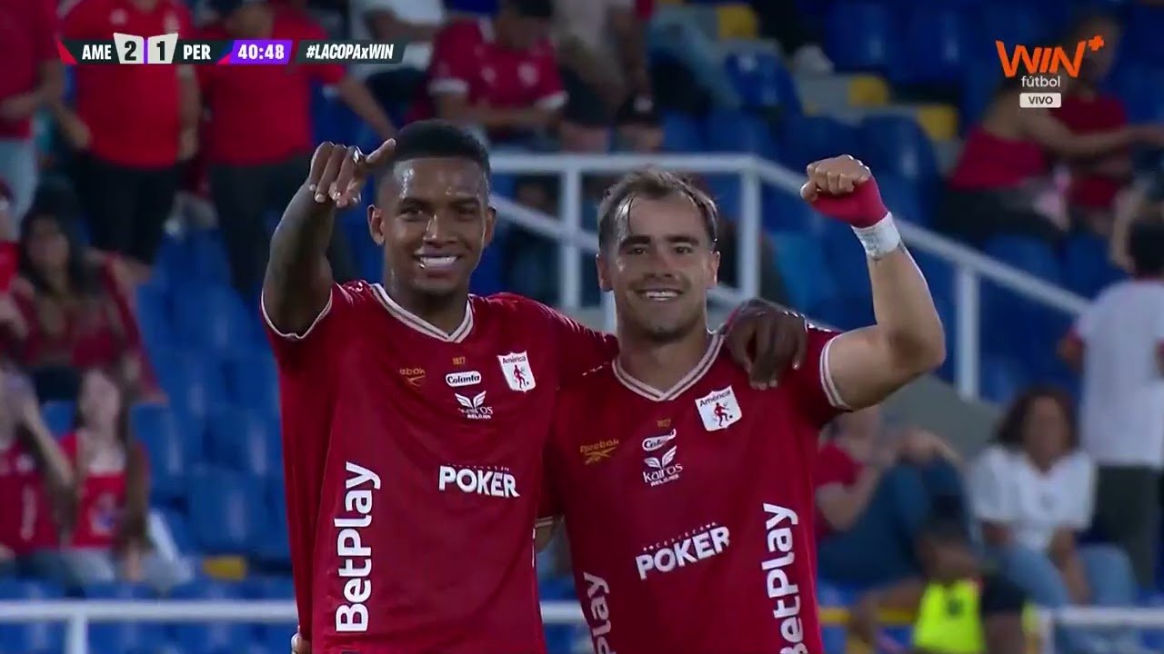 América 2 - 1 Deportivo Pereira — 41' Tomás Ángel