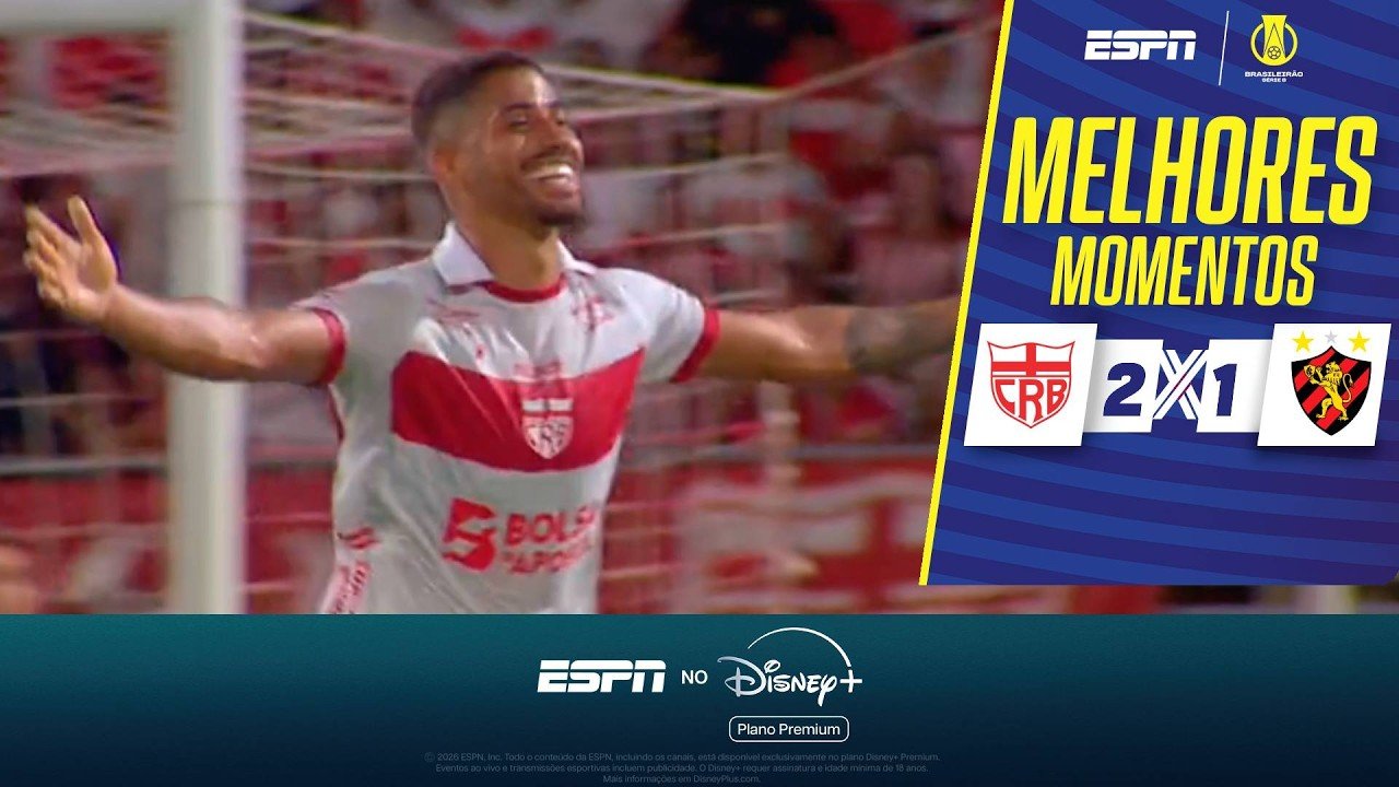 CRB 2 - 1 Sport Recife — Full Highlights