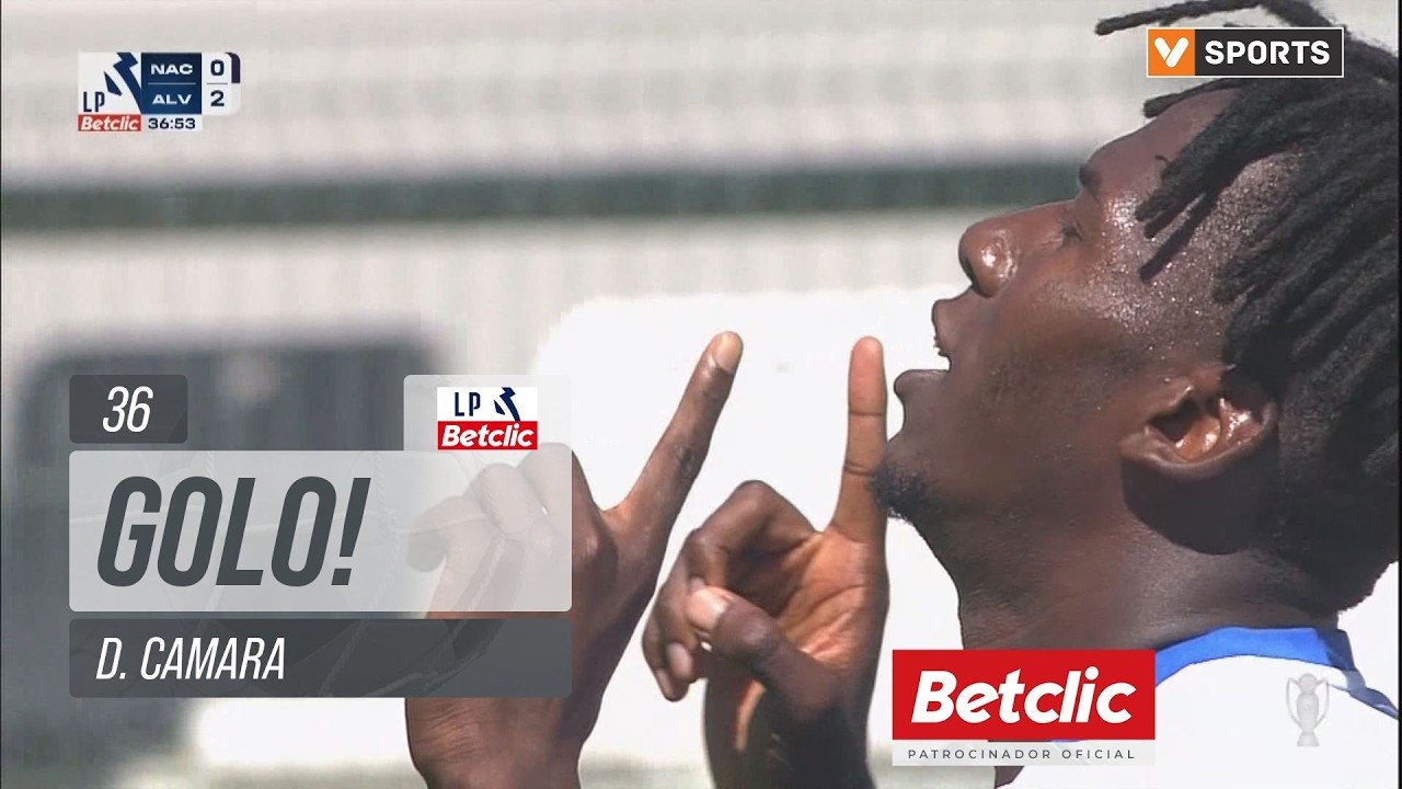 Nacional 0 - 2 Alverca — 36' Dawda Camara