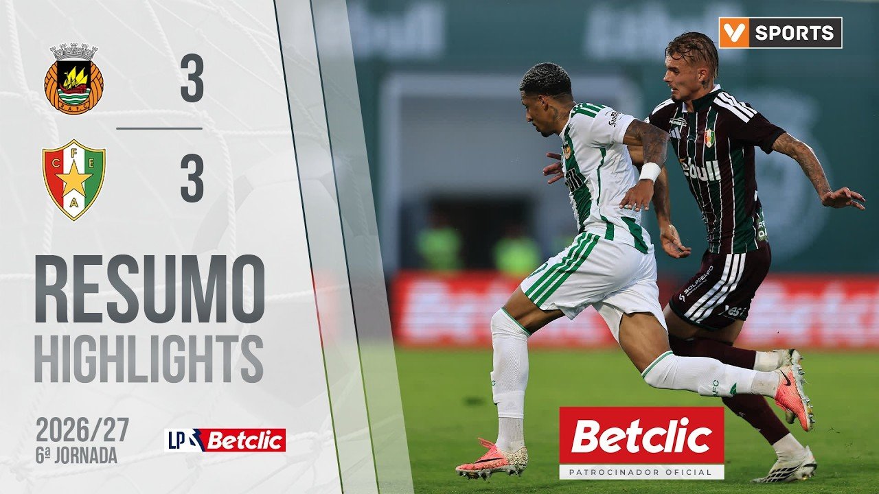 Rio Ave and Estrela Amadora share six-goal thriller