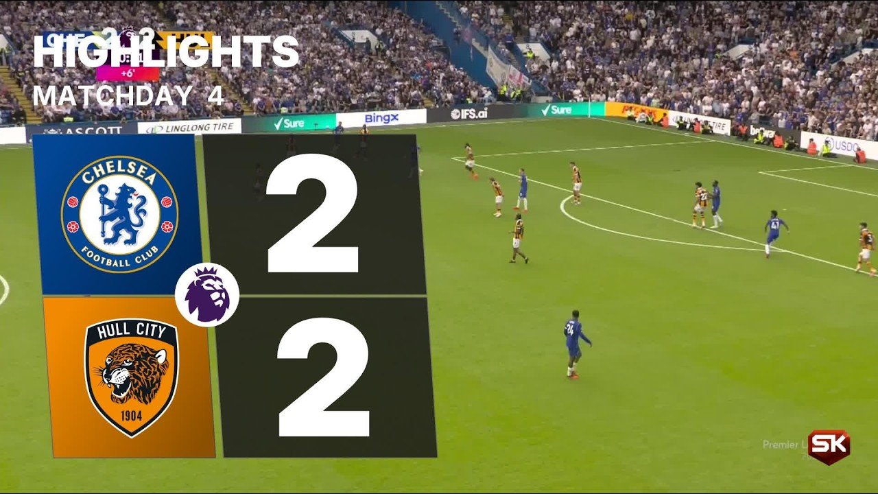 Chelsea 2-2 Hull City