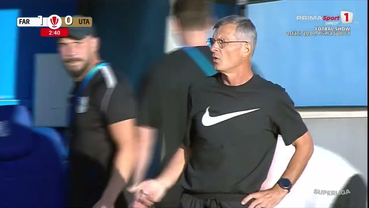 Farul Constanța 1 - 0 UTA Arad — 3' Matteo Ahlinvi
