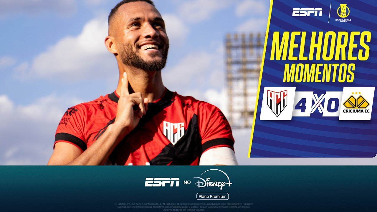 Atlético-GO 4 - 0 Criciúma — Full Highlights