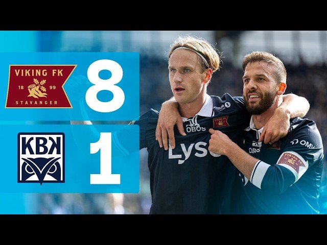 Viking 8 - 1 Kristiansund — Full Highlights