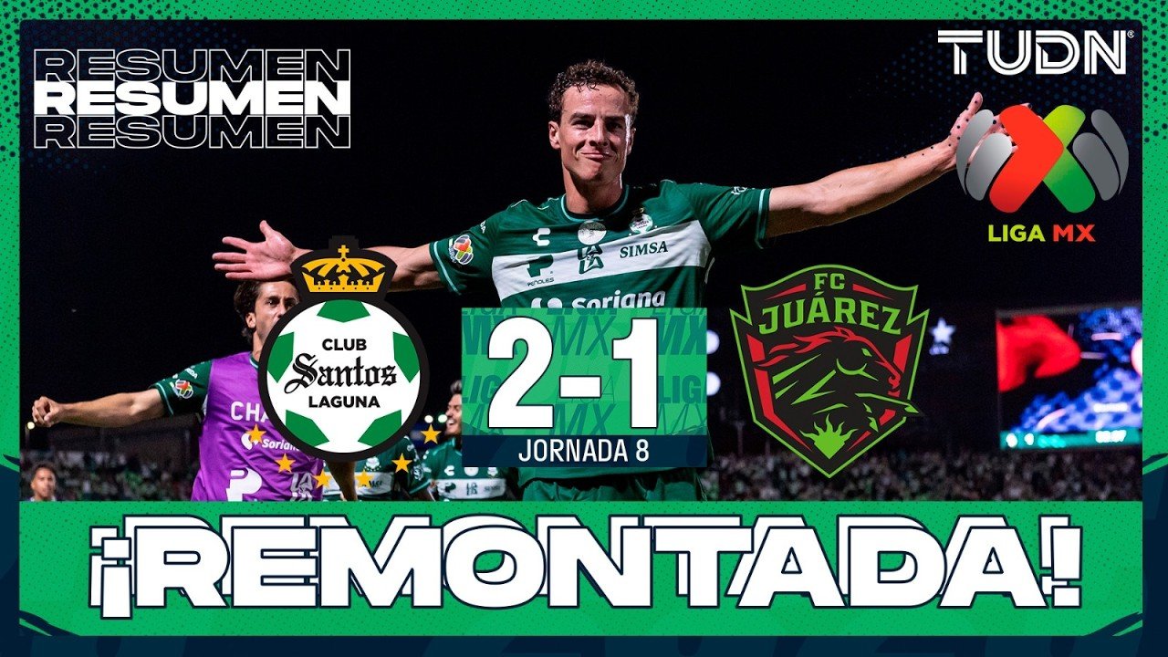 Santos Laguna bat de justesse le FC Juárez lors d’un affrontement de Liga MX