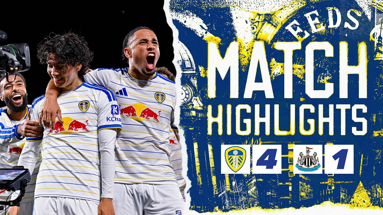 Leeds United 4-1 Newcastle United