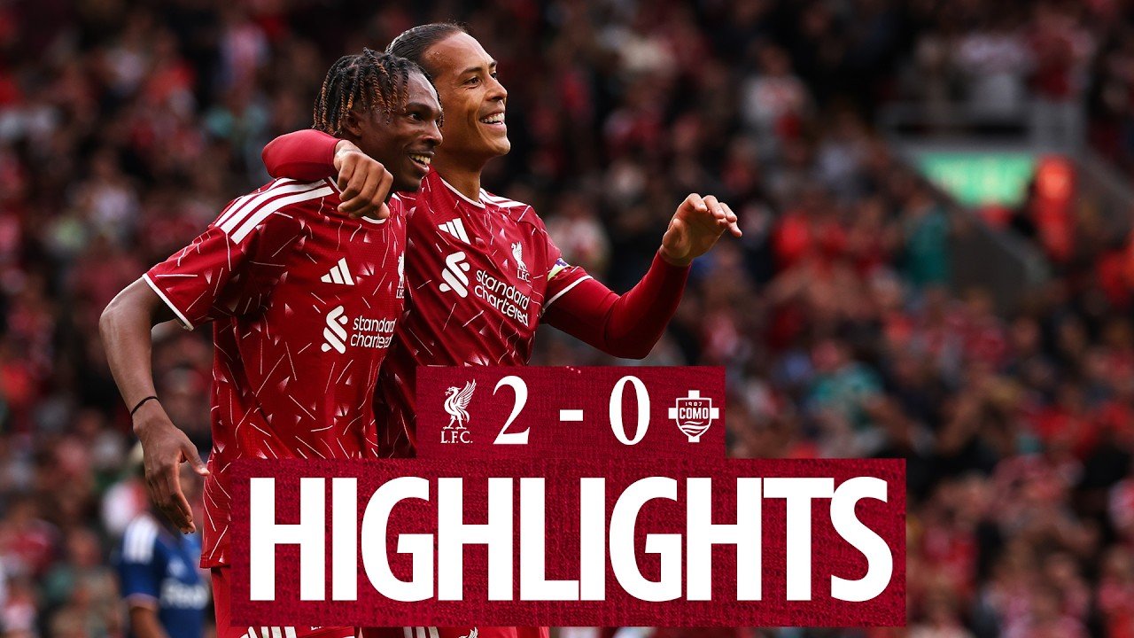 Liverpool 2 - 0 Como — Full Highlights