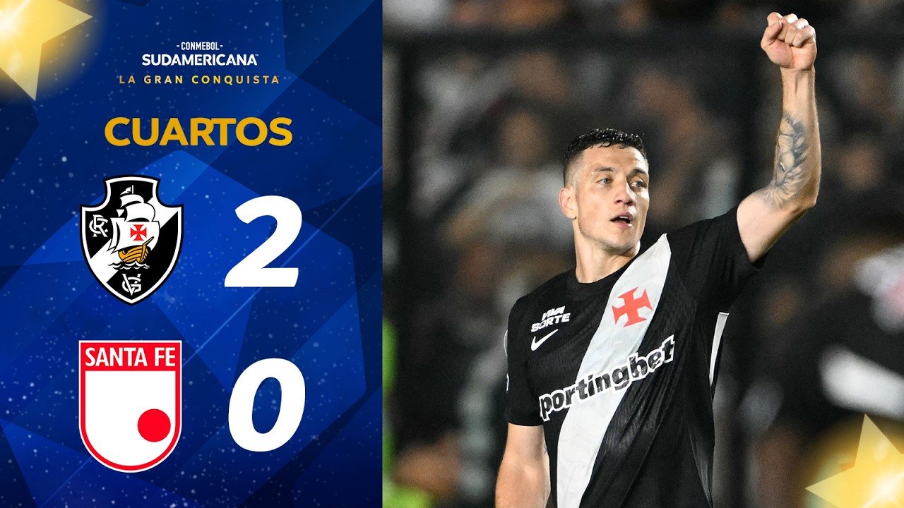 Vasco da Gama advance with comfortable win over Santa Fe