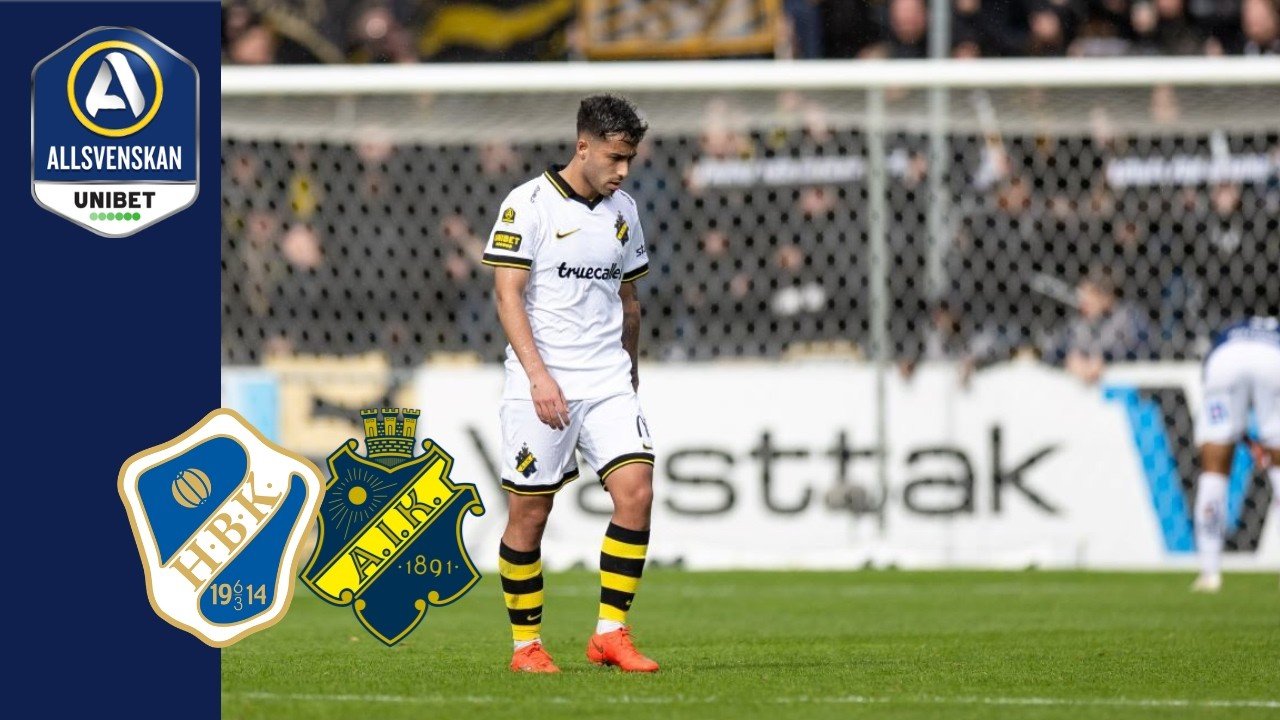 Halmstad 2 - 1 AIK — Full Highlights