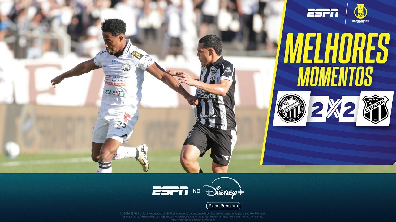 Operário-PR 2 - 2 Ceará — Full Highlights