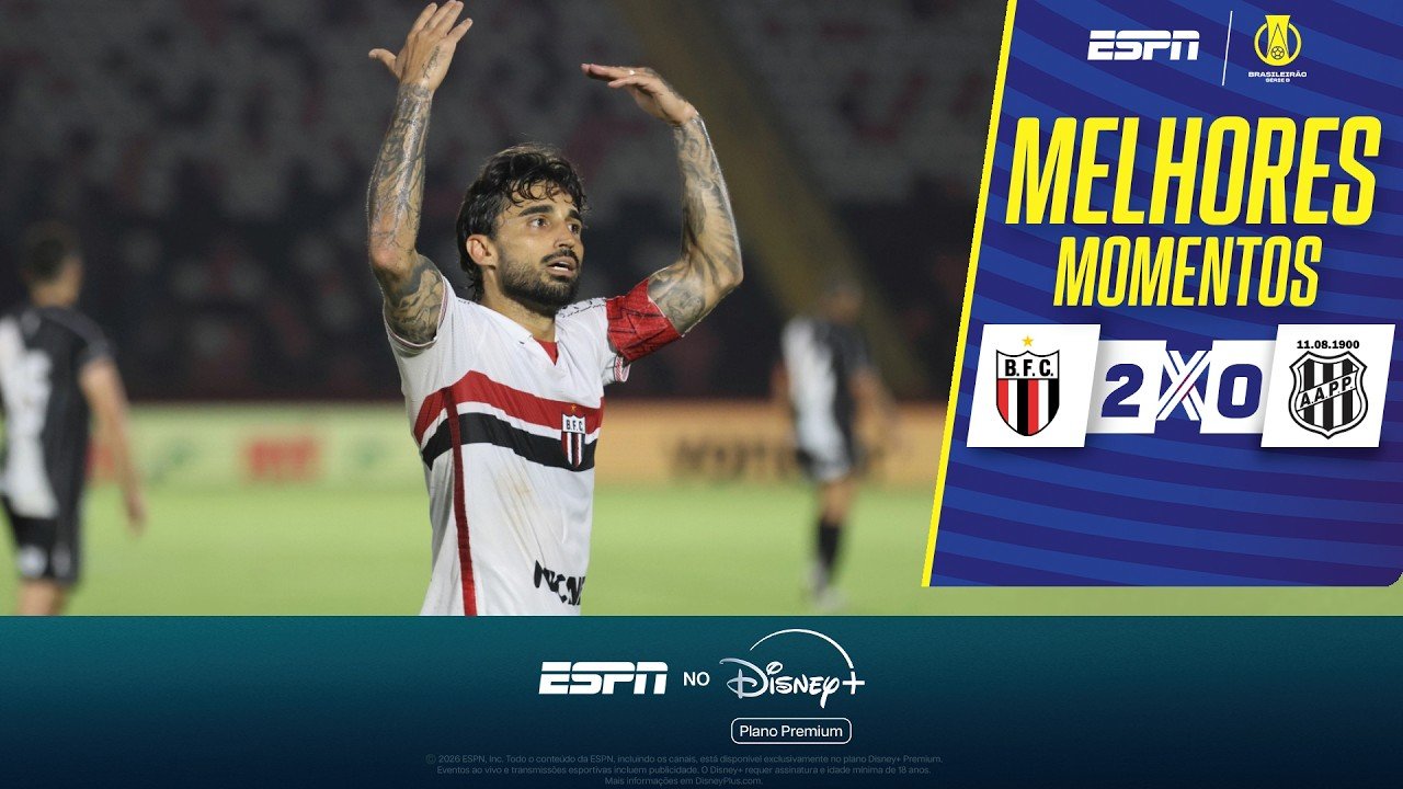 Botafogo-SP 2 - 0 Ponte Preta — Full Highlights