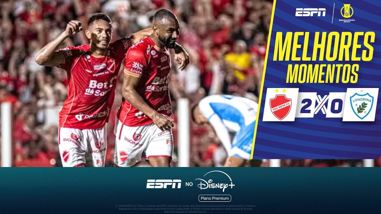 Vila Nova 2 - 0 Londrina — Full Highlights