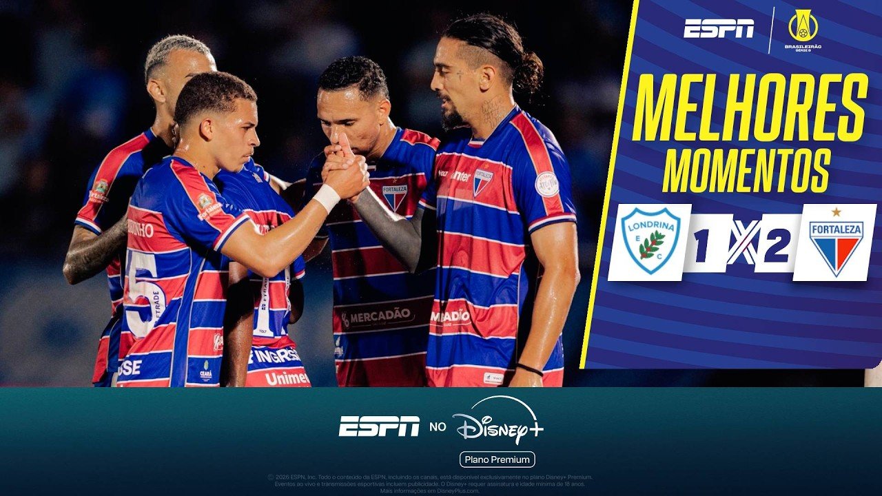 Londrina 1 - 2 Fortaleza — Full Highlights