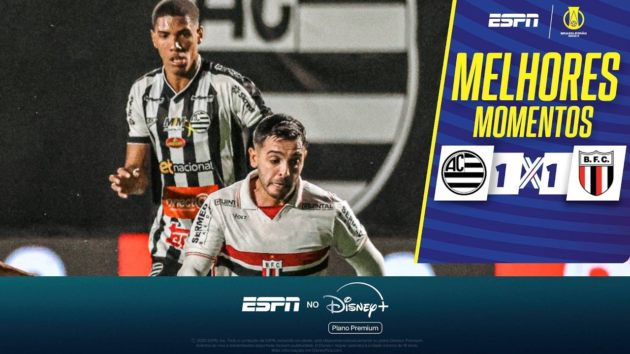 Athletic 1 - 1 Botafogo-SP — Full Highlights