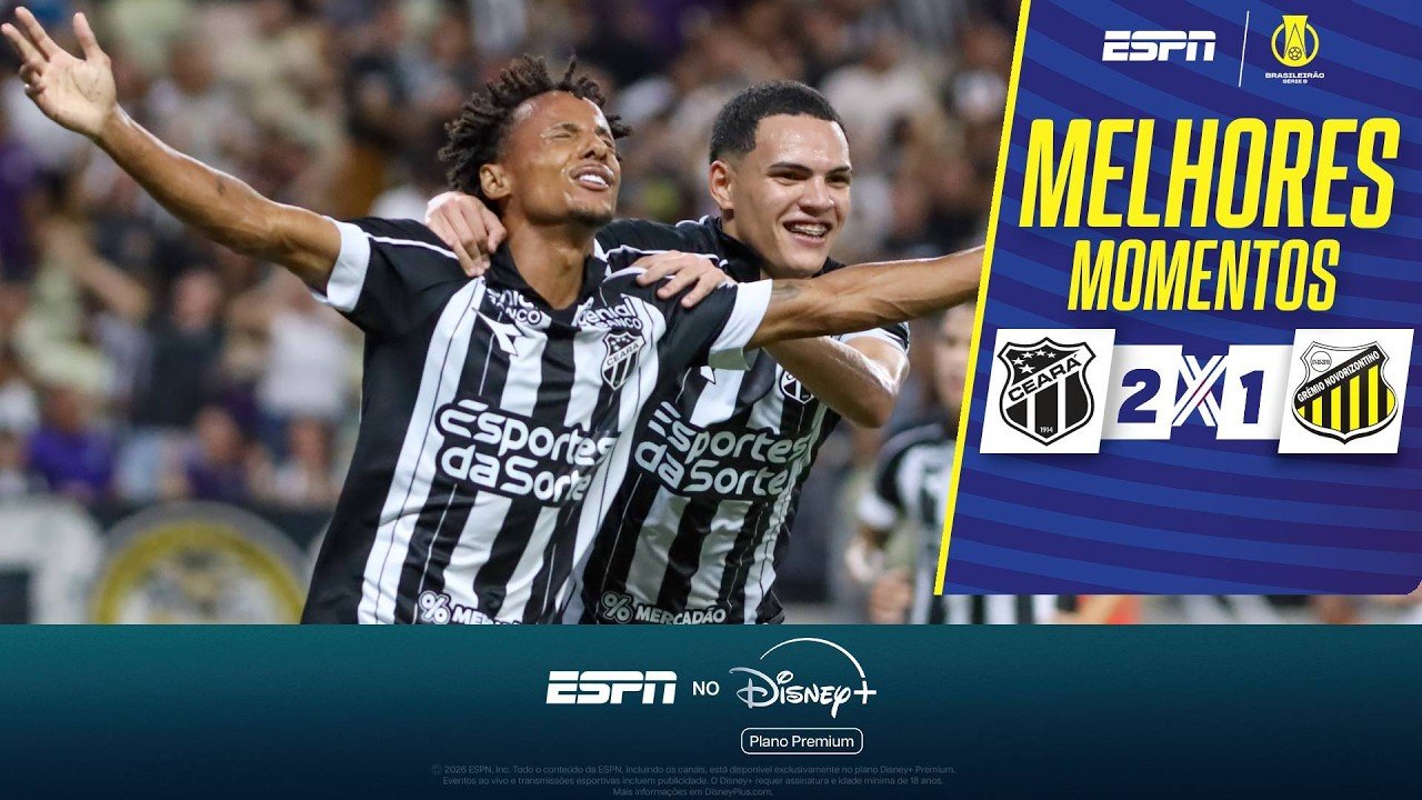 Ceará 2 - 1 Novorizontino — Full Highlights