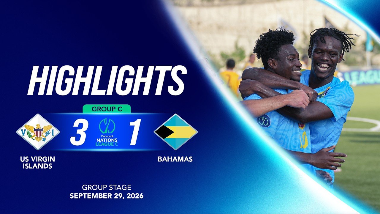 US Virgin Islands 3 - 1 Bahamas — Full Highlights