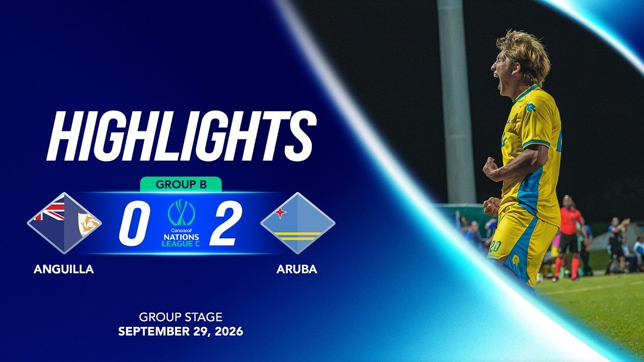Anguilla 0 - 2 Aruba — Full Highlights