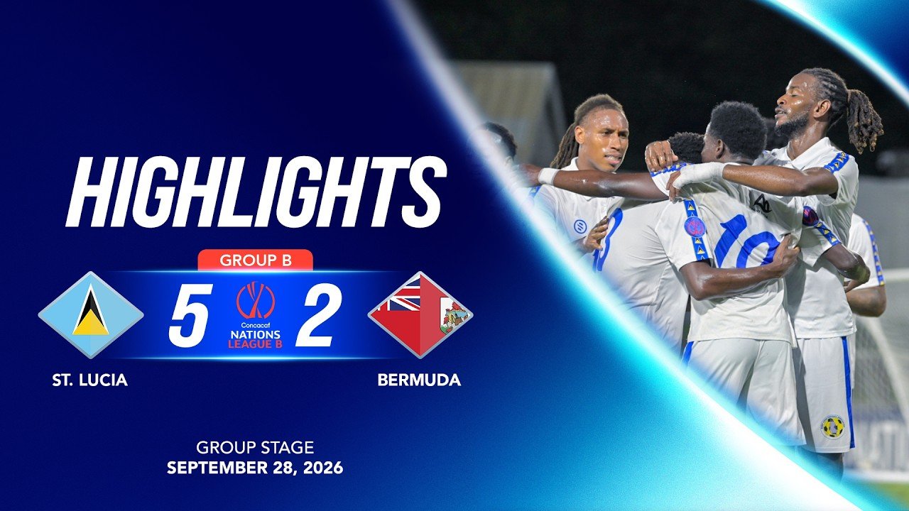 Saint Lucia 5 - 2 Bermuda — Full Highlights